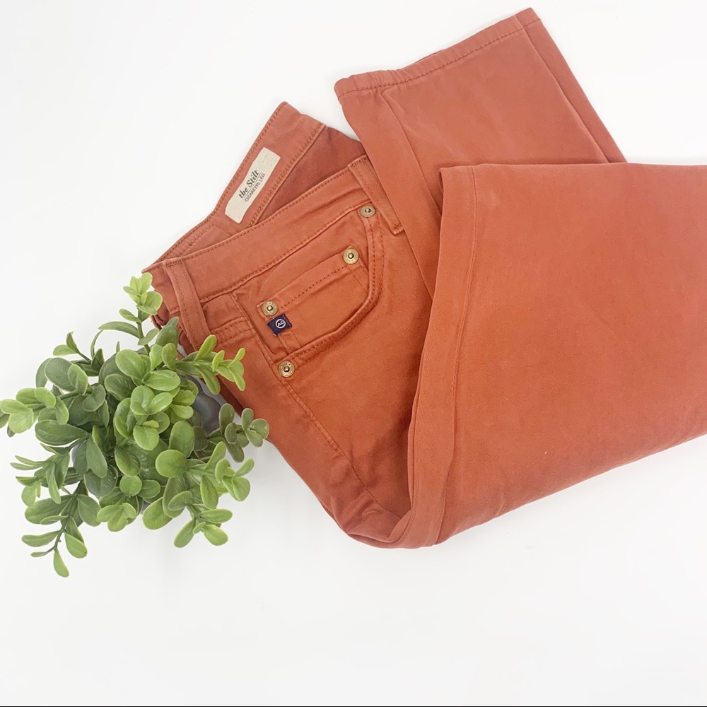 AG Adriano Goldschmied Stilt Cigarette Crop Jeans - Picture 2 of 8